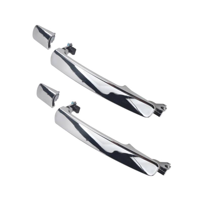 NNJIEUPO Auto-Außengriff Kompatibel Mit Nissan Für Rogue 2010 2011 2012 2013 Auto-Außentürgriff Chrom Auto-Außentür Autozubehör(2pcs) von NNJIEUPO