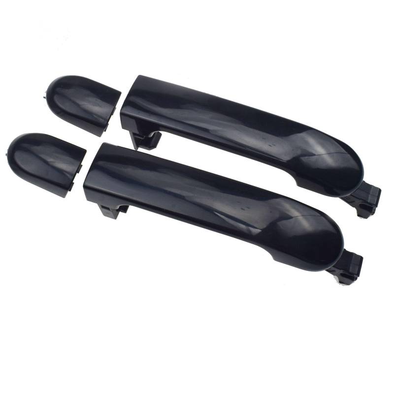 NNJIEUPO Auto-Außengriff Kompatibel Mit Nissan Für Versa 1.8 S 1.8 SL 2012, Vorne Hinten Links Rechts, Auto Außen, Äußere Außentürgriffe 82641EL12A 82646-EL12B 82641-EL12A(Rear Pair 2PCS) von NNJIEUPO