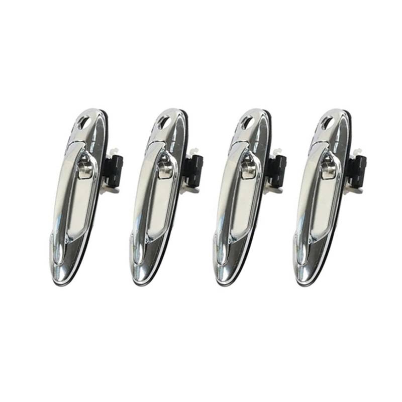 NNJIEUPO Auto-Außengriff Kompatibel Mit Toyota Für Land Für Cruiser 1998 1999 2000 2001 2002 2003 2004 2005 2006 2007 4-teiliges Auto-Außentürgriff-Autozubehör von NNJIEUPO