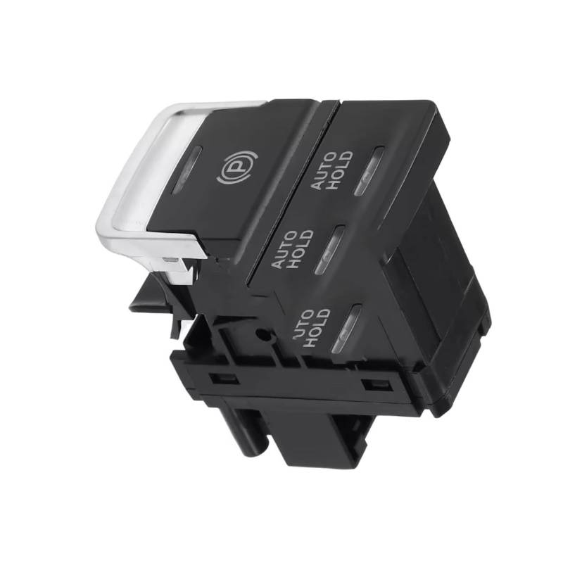 NNJIEUPO Elektronischer Bremsknopf Kompatibel Mit VW Für R32 Für GTI Für Rabbit 2018 2019 1 Stück Aufkleber Für Handbremsschalterknopf Eststellbremsknopf 5G0927225D von NNJIEUPO