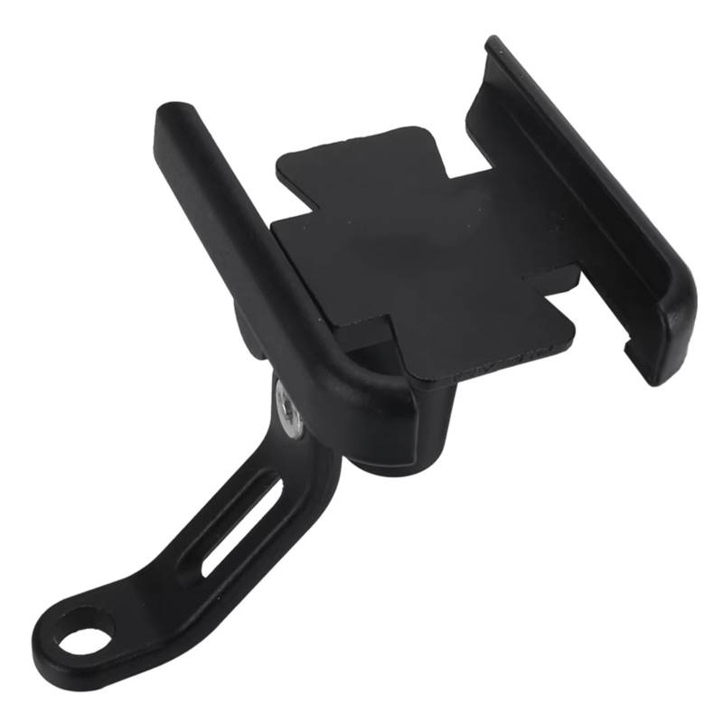 NNJIEUPO Motorrad Handyhalterung Für ER-5 Für ER5 2004-2005 Universal Motorrad Telefon Halter GPS Halterung Handy Stehen Moto Lenker Montieren Navigation Halterung(Black,Mirror Holder) von NNJIEUPO