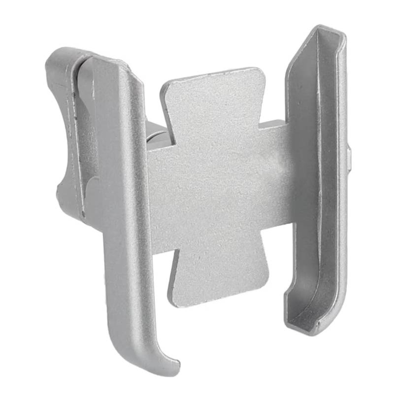 NNJIEUPO Motorrad Handyhalterung Für ER-5 Für ER5 2004-2005 Universal Motorrad Telefon Halter GPS Halterung Handy Stehen Moto Lenker Montieren Navigation Halterung(Silver,Handlebar) von NNJIEUPO