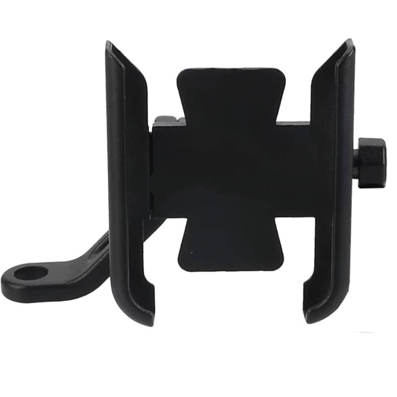 NNJIEUPO Motorrad Handyhalterung Für F650CS Dakar 2000-2007 2006 2005 2004 Für F650 CS Motorrad Handy GPS Navigation Lenker Halterung Unterstützung Berg CNC(Black,Mirror Holder) von NNJIEUPO