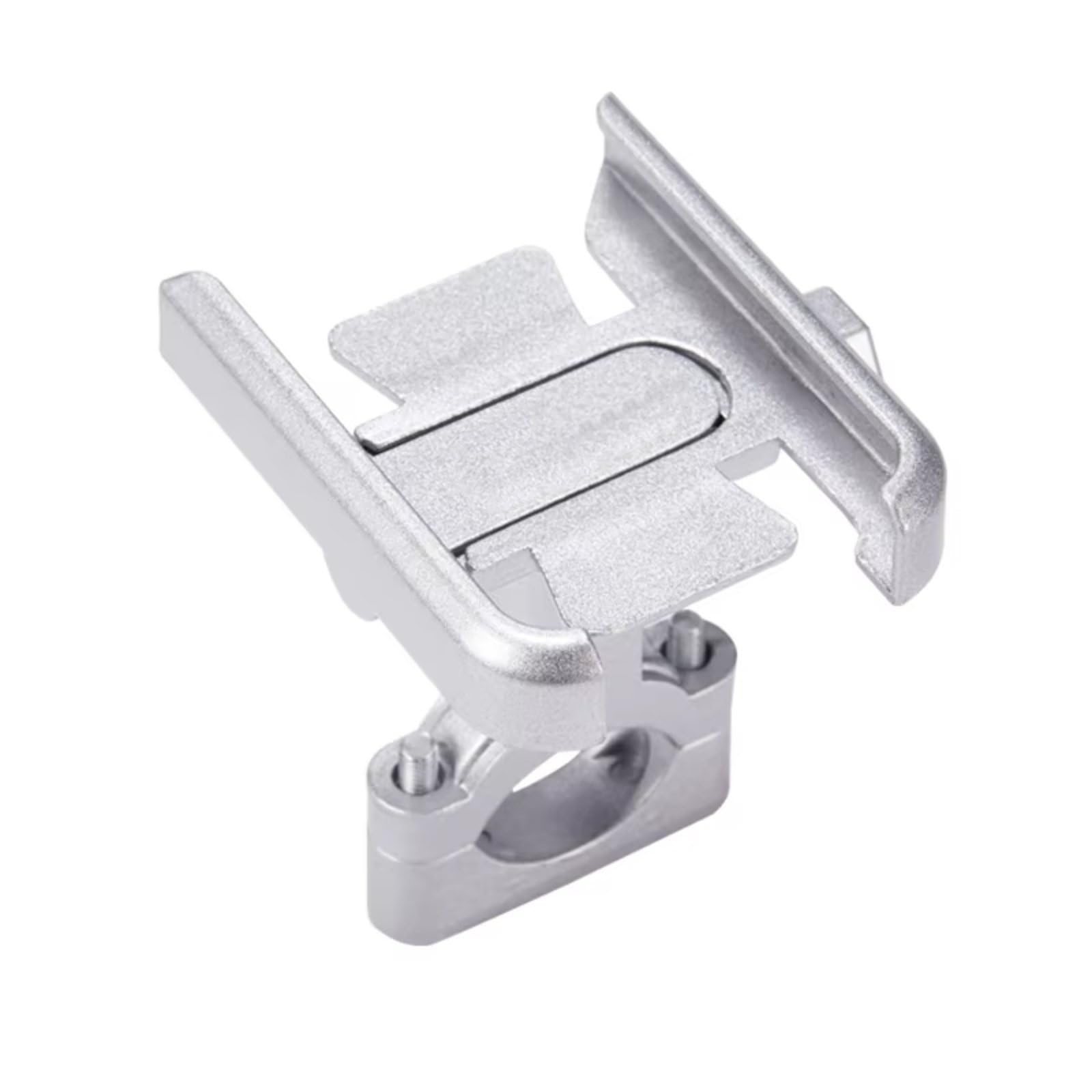 NNJIEUPO Motorrad Handyhalterung Für GS Für R1200GS Für R1250 Für GS R 1250 Für LC Für ADV Motorrad Handy Halter GPS Navigation Montage Motorrad Zubehör(Silver,Handlebar) von NNJIEUPO