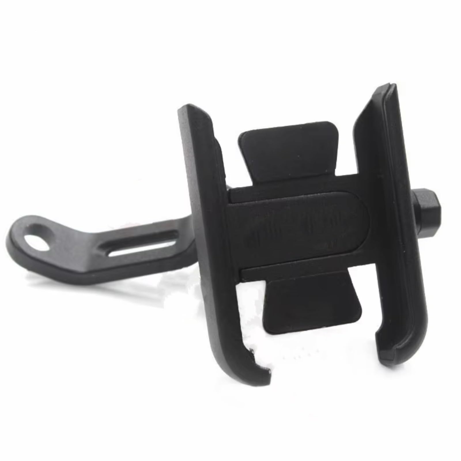 NNJIEUPO Motorrad Handyhalterung Für GS500F Motorrad Lenker Rückspiegel Handy Halter GPS Stand Halterung Zubehör CNC Navigation(Black,Mirror Holder) von NNJIEUPO