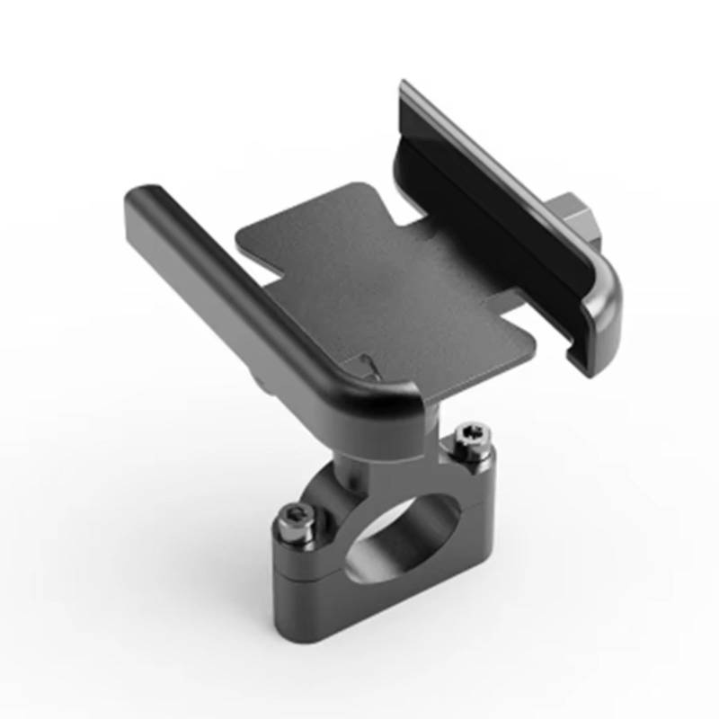 NNJIEUPO Motorrad Handyhalterung Für Integra 750D 750C 750T Für NC750D Motorrad Handy Halter GPS Navigation Montage Halterung Zubehör Universal(Black,Handlebar) von NNJIEUPO