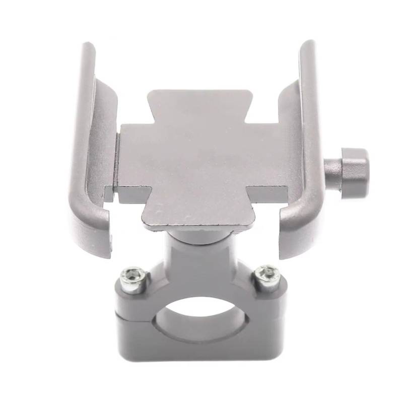 NNJIEUPO Motorrad Handyhalterung Für VTR1000F Für VTR1000 F Motorrad Rückspiegel Lenker Handy Halter GPS Stand Halterung Navigation Universal(Silver,Handlebar) von NNJIEUPO