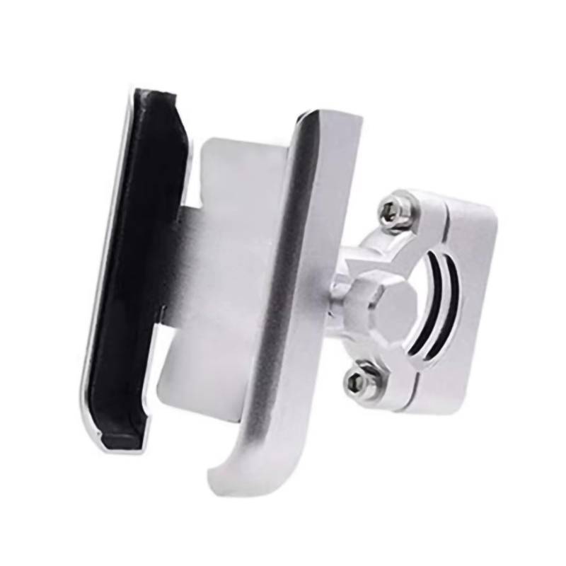 NNJIEUPO Motorrad Handyhalterung Kompatibel Mit Aprilia Für SRMAX300 Für SRMAX250 Für GPR150 Für GPR125 Motorrad-Handyhalter, Lenker, GPS-Ständer, Navigation(Silver,Handlebar) von NNJIEUPO