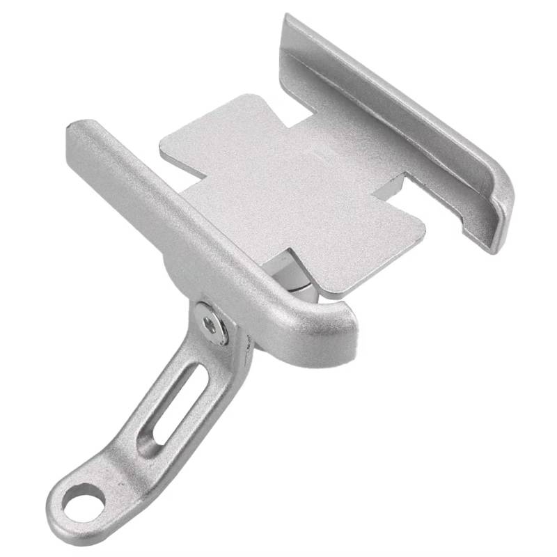NNJIEUPO Motorrad Handyhalterung Kompatibel Mit Suzuki Für GSXR600 Für GSXR 600 Für GSX R600 1997-2024 2023 2022 Motorrad Lenker Handyhalter GPS Ständerhalterung(Silver,Mirror Holder) von NNJIEUPO