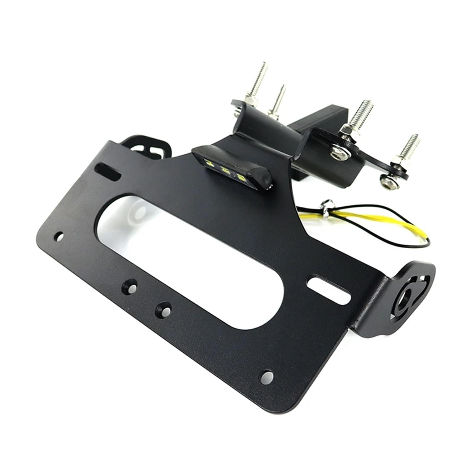NNJIEUPO Motorrad Nummernschild Kompatibel Mit Tracer Für 7 2021-2024 Für 700 Für MT-07 Für FJ-07 2016-2020 Motorrad-Kennzeichenhalter Mit Licht NNJIEUPO Motorrad Nummernschild Kompatibel Mit Tracer Für 7 2021-2024 Für 700 Für MT-07 Für FJ-07 2016-2020 Motorrad-Kennzeichenhalter Mit Licht von NNJIEUPO