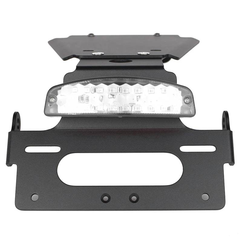 NNJIEUPO Motorrad Nummernschild Kompatibel Mit Water-Cooled Für T100 Für T120 2016-2022 Motorrad Hinten Schwanz Ordentlich Fender Eliminieren Kit Kennzeichen Halter Halterung von NNJIEUPO