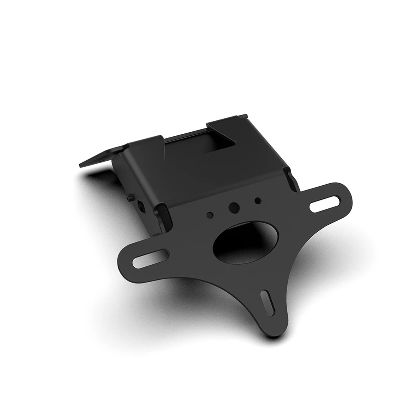 NNJIEUPO Motorrad Nummernschild Kompatibel Mit XL750 Für Transalp 2023-2024 Motorradzubehör Heckklappe Kotflügel Beseitigen Hintere Kennzeichenhalterhalterung(Black no lamp) von NNJIEUPO