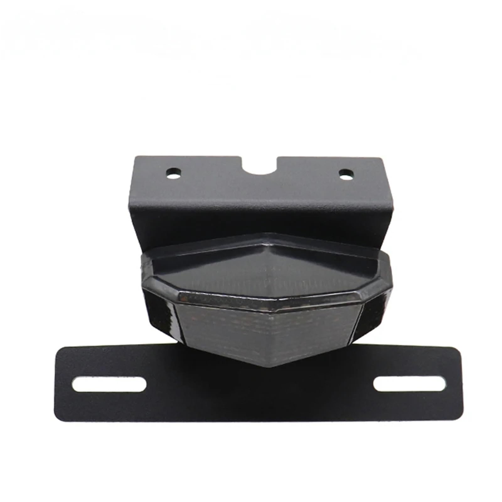 NNJIEUPO Motorrad Nummernschild Kompatibel Mit Yamaha Für TW200 1989-2023 Kennzeichenhalter Bremslichter Motorradzubehör Heckklappe Kotflügel Beseitigen(Black) von NNJIEUPO