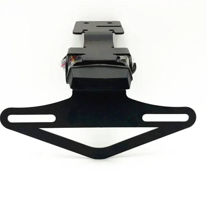 NNJIEUPO Motorrad Nummernschild Kompatibel Mit Yamaha Für YZFR6 2006 2007 2008 2009 2010 2011 2012 2013 2014 2015 2016 Motorrad-Kennzeichenhalter-Kotflügel. Teil Beseitigen von NNJIEUPO