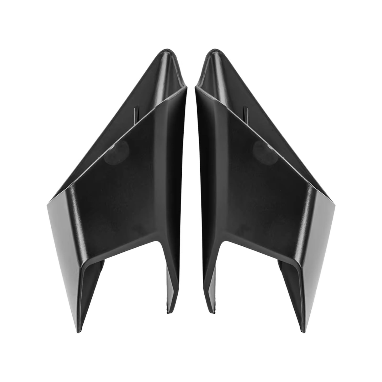 NNJIEUPO Motorrad-Windflügel Für CBR650R Für CBR500R 2019 2020 2021 2022 2023 2024 Motorrad Front Verkleidung Winglets Seite Flügel Shell Seite Spoiler Abdeckung Schutz(Matte Black) von NNJIEUPO