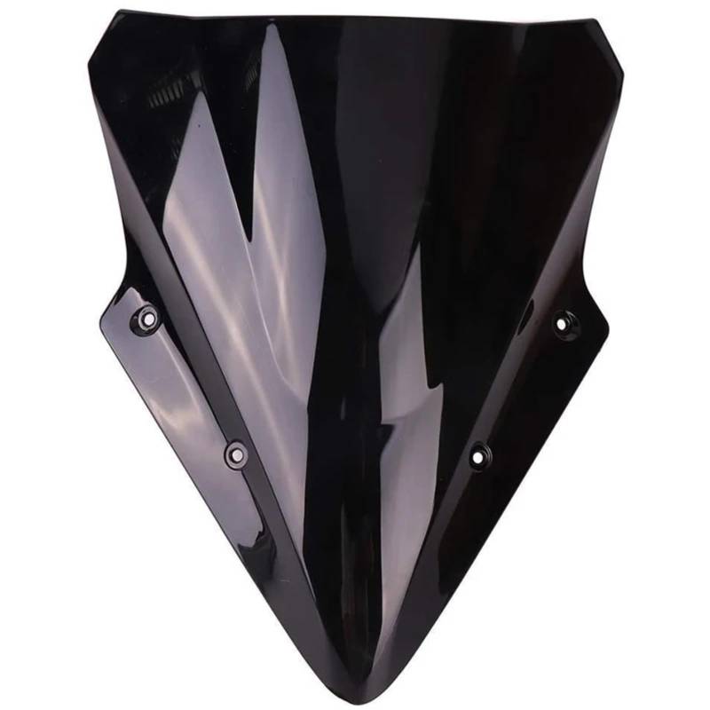 NNJIEUPO Motorrad Windschutzscheibe Für 650 Für ER6F Für EX650 2017-2019 Motorrad Windschutzscheibe Windschutz Double Bubble Windschutzscheibe Deflektor Motorrad Windabweiser von NNJIEUPO