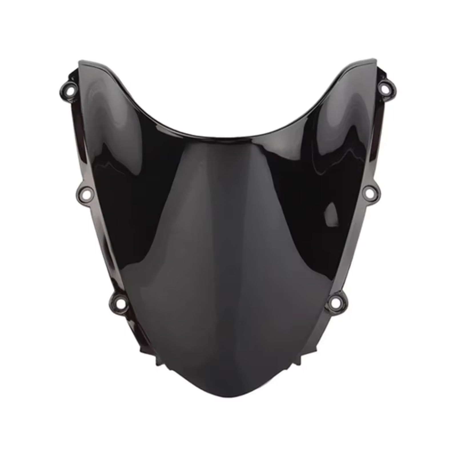 NNJIEUPO Motorrad Windschutzscheibe Für CBR1000RR 2004 2005 2006 2007 Motorrad Double Bubble Windschutzscheibe Deflektor Schutz Windschutzscheibe Motorrad Windschutzscheibe Spoiler(Black) von NNJIEUPO
