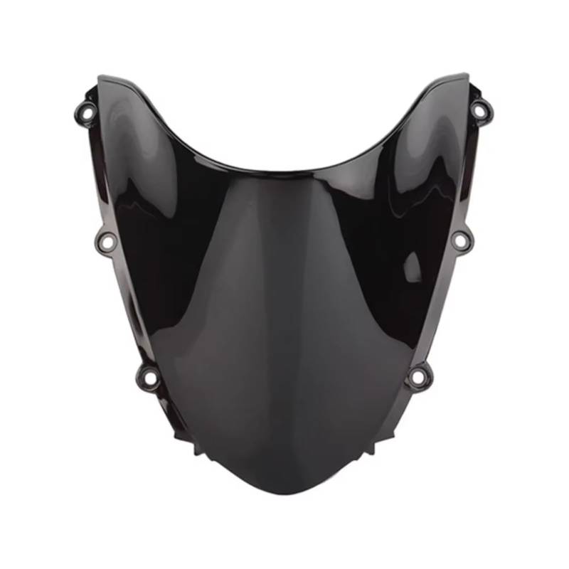 NNJIEUPO Motorrad Windschutzscheibe Für CBR1000RR 2004 2005 2006 2007 Motorrad Double Bubble Windschutzscheibe Deflektor Schutz Windschutzscheibe Motorrad Windschutzscheibe Spoiler(Black) von NNJIEUPO