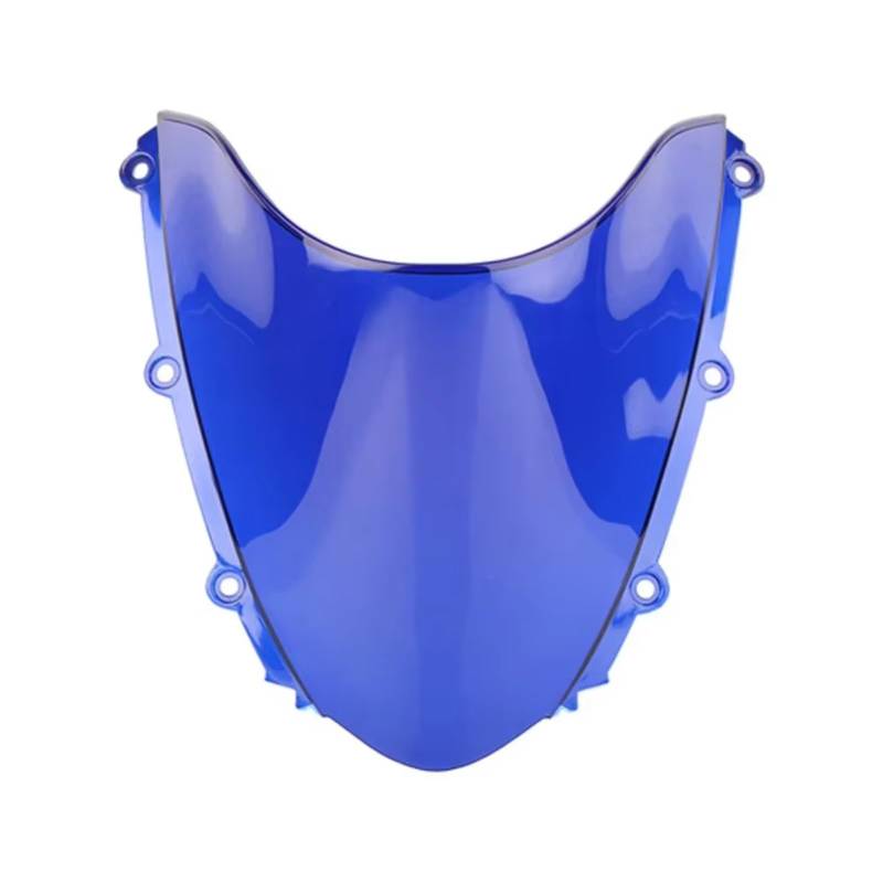 NNJIEUPO Motorrad Windschutzscheibe Für CBR1000RR 2004 2005 2006 2007 Motorrad Double Bubble Windschutzscheibe Deflektor Schutz Windschutzscheibe Motorrad Windschutzscheibe Spoiler(Blue) von NNJIEUPO