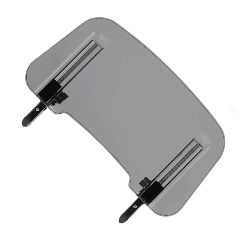 NNJIEUPO Motorrad Windschutzscheibe Für F850GS Für F750GS Für F800GS LC Für Adventure Motorrad Windschutzscheibenverlängerung Universal Clamp-On Spoiler Windschutzabweiser von NNJIEUPO