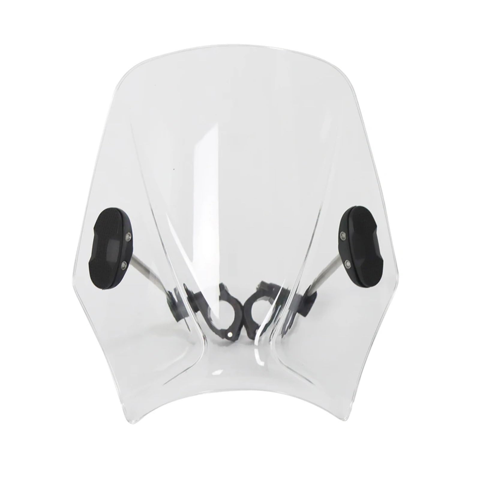 NNJIEUPO Motorrad Windschutzscheibe Für RNineT 2014–2022 Für RNineT Pure 2017–2019 Motorrad-Windschutzscheibe Windschutzscheibe Universeller Motorrad-Windschutzscheiben-Spoiler(Transparent) von NNJIEUPO