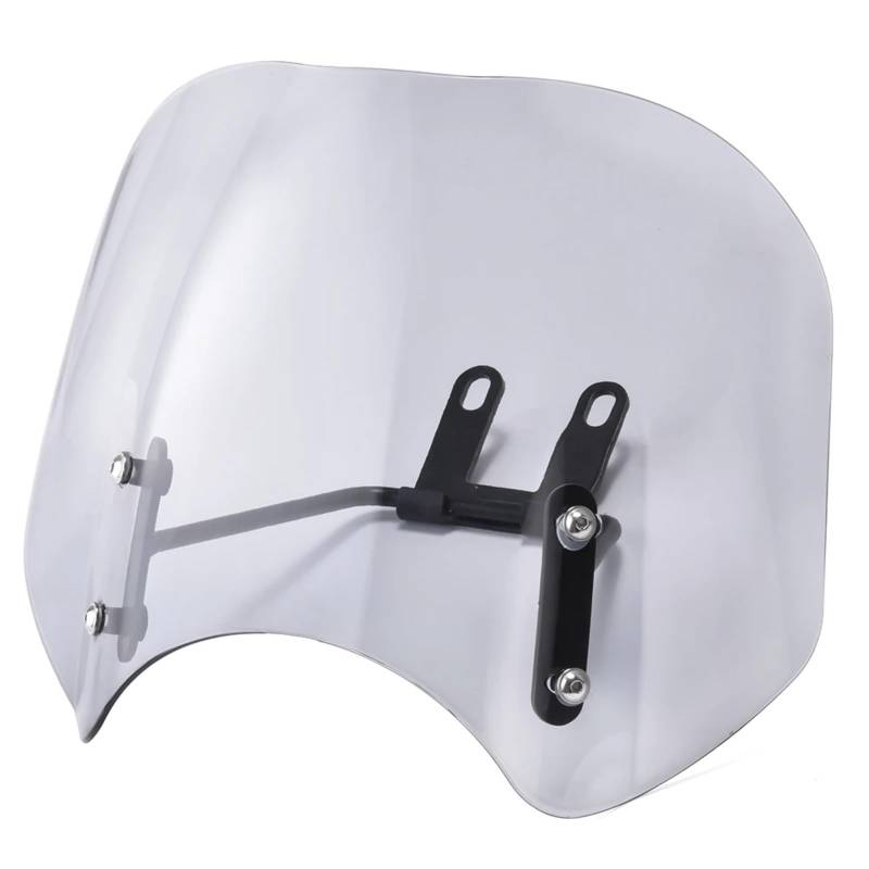NNJIEUPO Motorrad Windschutzscheibe Für Rebel Für CMX500 Für Rebel Für CMX300 2017-2021 Motorrad Windschutzscheibe Windschutz Frontscheibe Motorrad Wind Bildschirm Deflektor(Light Smoke) von NNJIEUPO