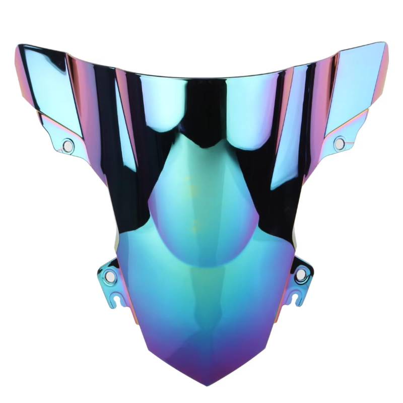 NNJIEUPO Motorrad Windschutzscheibe Für S1000RR 2015 2016 2017 Motorrad Windschutzscheibe ABS Winddicht Windschutzscheibe Motorrad Windschutzscheibe Verlängerung(Deep-Iridium) von NNJIEUPO