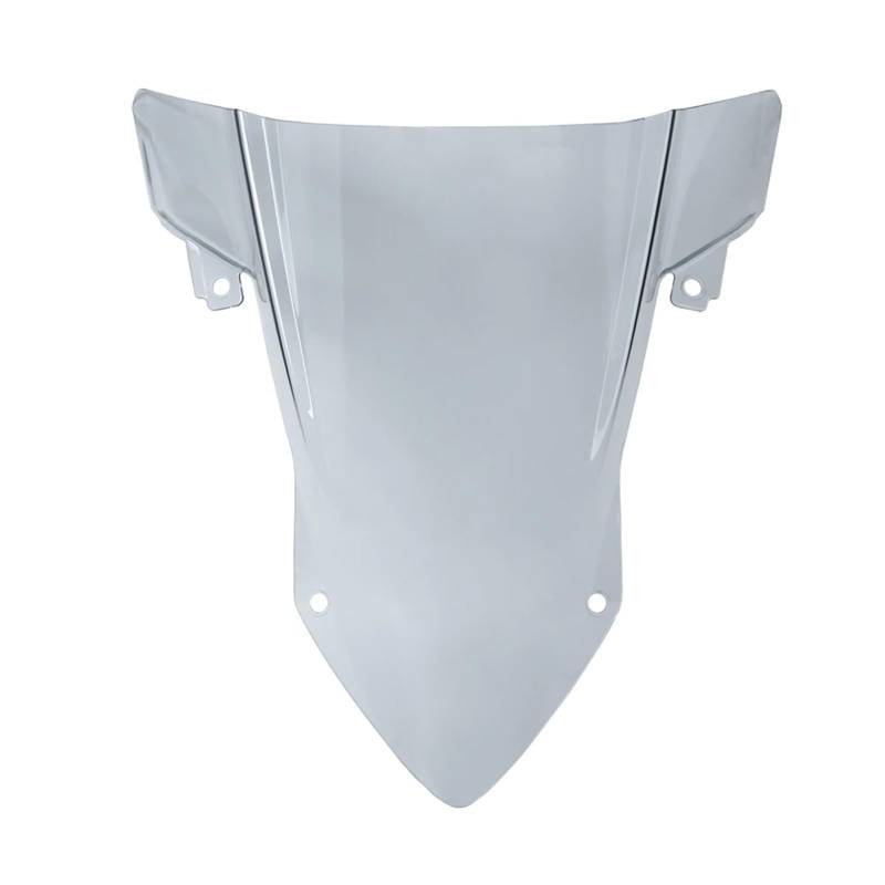 NNJIEUPO Motorrad Windschutzscheibe Für S1000RR 2019-2024 Windschutzscheibe Motorrad Windschutz Windabweiser Double Bubble Smoke Motorrad Windschutzscheibe Windschutz(Light Smoke) von NNJIEUPO