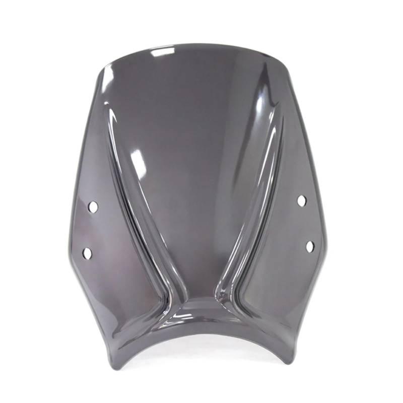 NNJIEUPO Motorrad Windschutzscheibe Für Trident 660 2021 2022 Motorrad-Windschutzscheiben-Zubehör Windschutzscheiben-Schallwand Luft-Windabweiser Motorrad-Windschutzscheiben-Abweiser(Grey) von NNJIEUPO