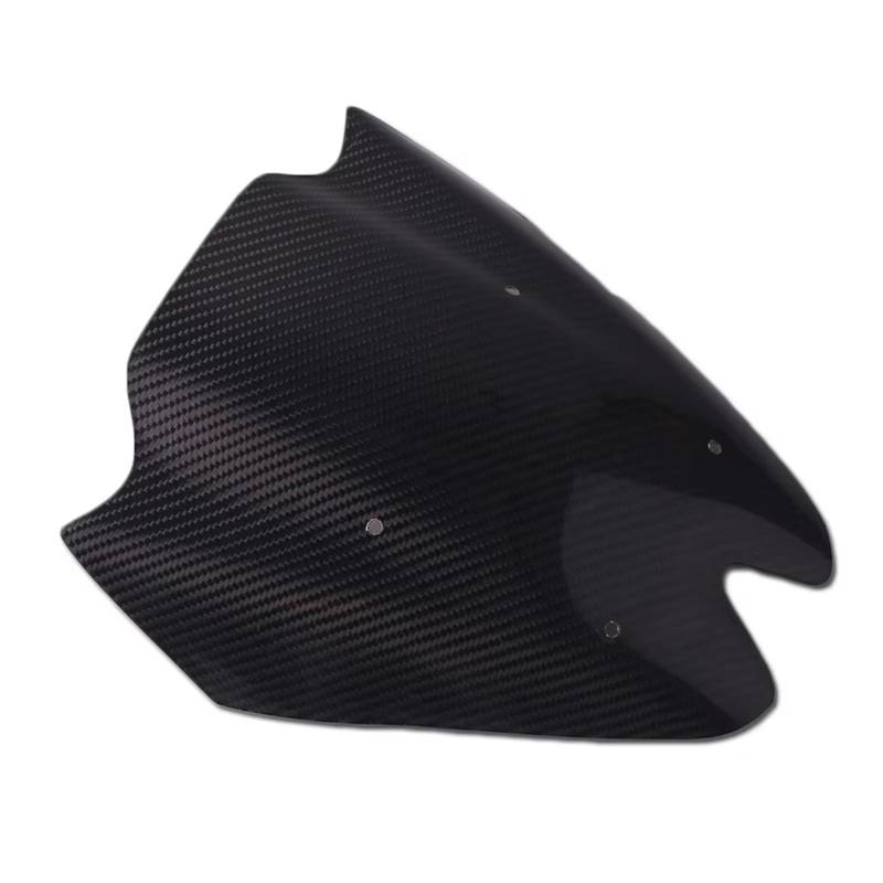 NNJIEUPO Motorrad Windschutzscheibe Für Z1000 2011 2012 2013 2014 Carbon Fiber Motorrad Windschutzscheibe Double Bubble Windschutzscheibe Motorrad Windschutzscheibe Spoiler von NNJIEUPO
