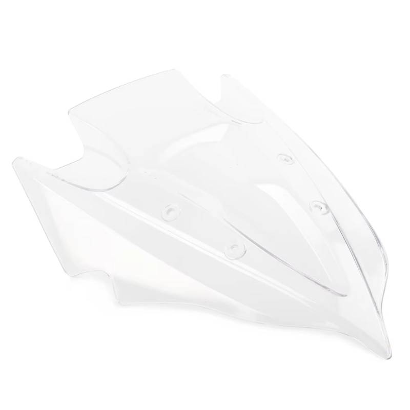 NNJIEUPO Motorrad Windschutzscheibe Für Z250 Für Z300 2013 2014 2015 2016 2017 Motorrad Windschutzscheibe Windschutzscheibe Double Bubble Winddicht Deflektor Motorrad Windschutzscheibe Spoiler(Clear) von NNJIEUPO