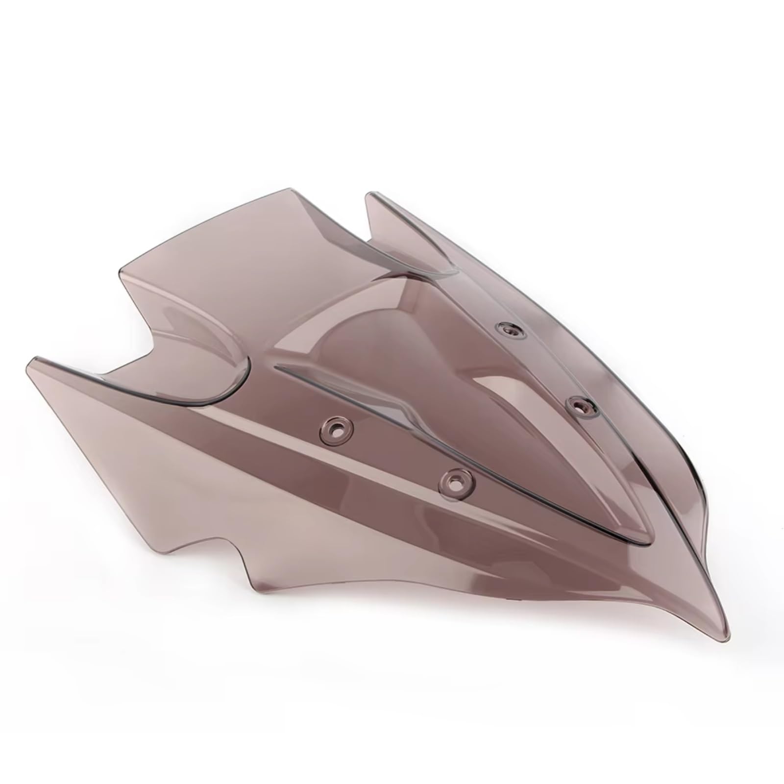 NNJIEUPO Motorrad Windschutzscheibe Für Z250 Für Z300 2013 2014 2015 2016 2017 Motorrad Windschutzscheibe Windschutzscheibe Double Bubble Winddicht Deflektor Motorrad Windschutzscheibe Spoiler(Tan) von NNJIEUPO