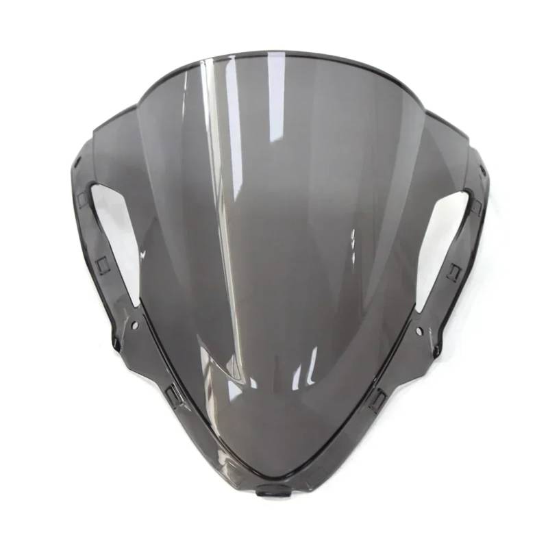 NNJIEUPO Motorrad Windschutzscheibe Für ZX-6R 2024 Motorrad Windschutzscheibe Windabweiser Schutz Motorrad Windschutzscheibe Luftabweiser(Light Smoke) von NNJIEUPO