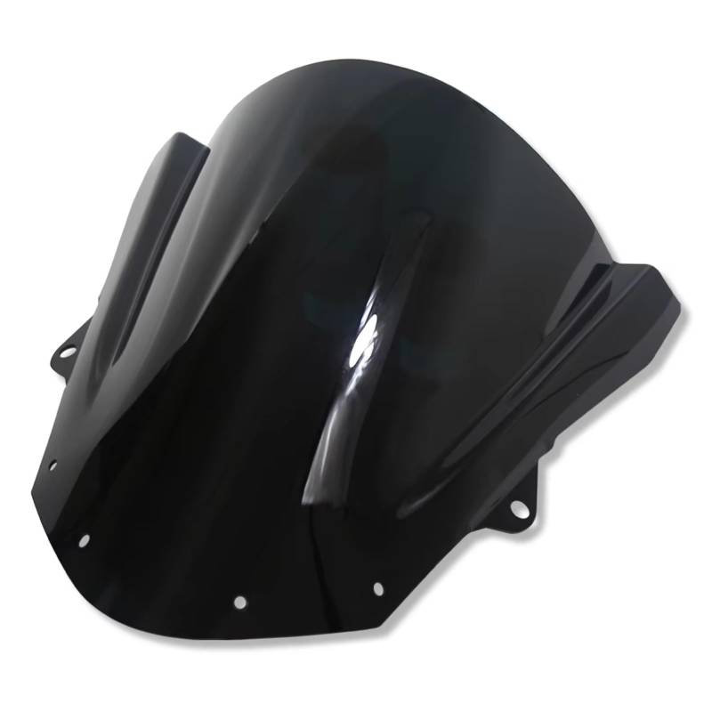NNJIEUPO Motorrad Windschutzscheibe Für ZX6R 2009 2010 Für ZX10R 2008 2009 2010 Motorrad Double Bubble Windschutzscheibe Windschutzscheibe Motorrad Windschutzscheibe Spoiler von NNJIEUPO