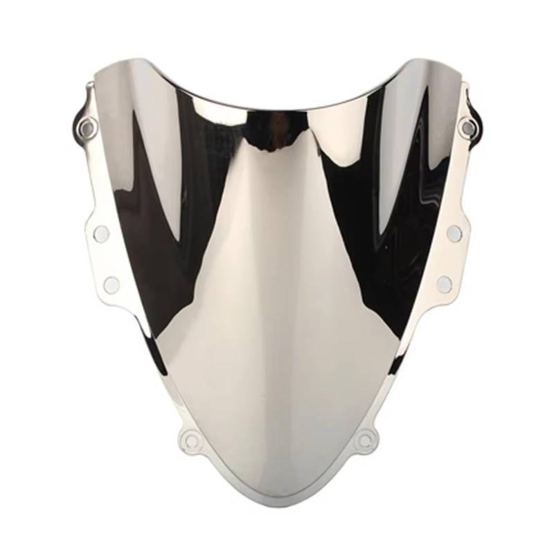 NNJIEUPO Motorrad Windschutzscheibe Kompatibel Mit Suzuki Für GSXR600 Für GSX-R750 K4 2004 2005 Motorrad-Windschutzscheiben-Windschutzscheiben-Deflektor-Schutz Motorrad-Bildschirm(Silver) von NNJIEUPO
