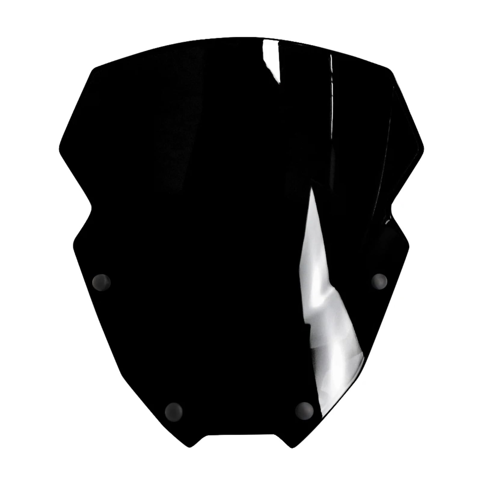 NNJIEUPO Motorrad Windschutzscheibe Kompatibel Mit Yamaha Für MT-09 SP 2021–2023 Windschutz Deflektor Spoiler Windschutzscheibe Motorrad-Windschutzscheibe(Black) von NNJIEUPO