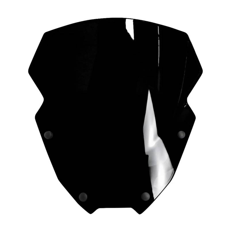 NNJIEUPO Motorrad Windschutzscheibe Kompatibel Mit Yamaha Für MT-09 SP 2021–2023 Windschutz Deflektor Spoiler Windschutzscheibe Motorrad-Windschutzscheibe(Black) von NNJIEUPO
