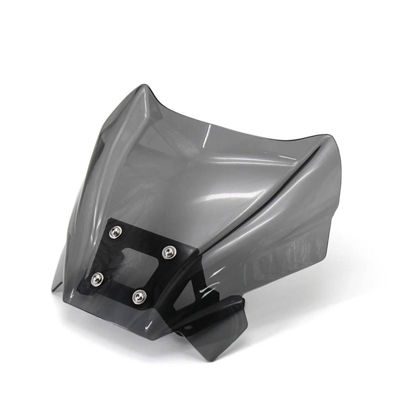 NNJIEUPO Motorrad Windschutzscheibe Kompatibel Mit Yamaha Für MT-09 SP 2021 Motorradteile Windschutzscheibe Windschutz Windabweiser Motorräder Spoiler(Smoky Gray) von NNJIEUPO