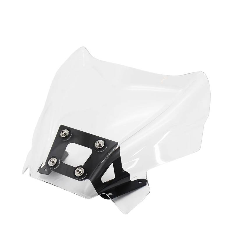 NNJIEUPO Motorrad Windschutzscheibe Kompatibel Mit Yamaha Für MT-09 SP 2021 Motorradteile Windschutzscheibe Windschutz Windabweiser Motorräder Spoiler(Transparent) von NNJIEUPO
