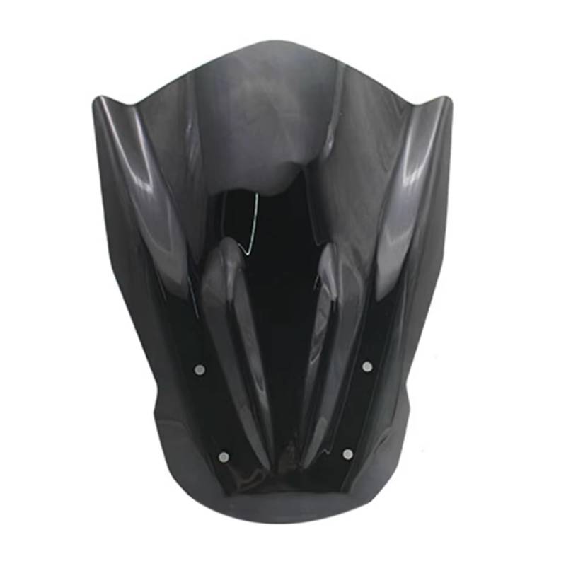 NNJIEUPO Motorrad Windschutzscheibe Kompatibel Mit Yamaha Für MT07 Für FZ07 2014 2015 2016 2017 Windabweiser Windschutzscheibe Windschutzscheibe Mit Montagehalterung Motorräder Spoiler(Black) von NNJIEUPO