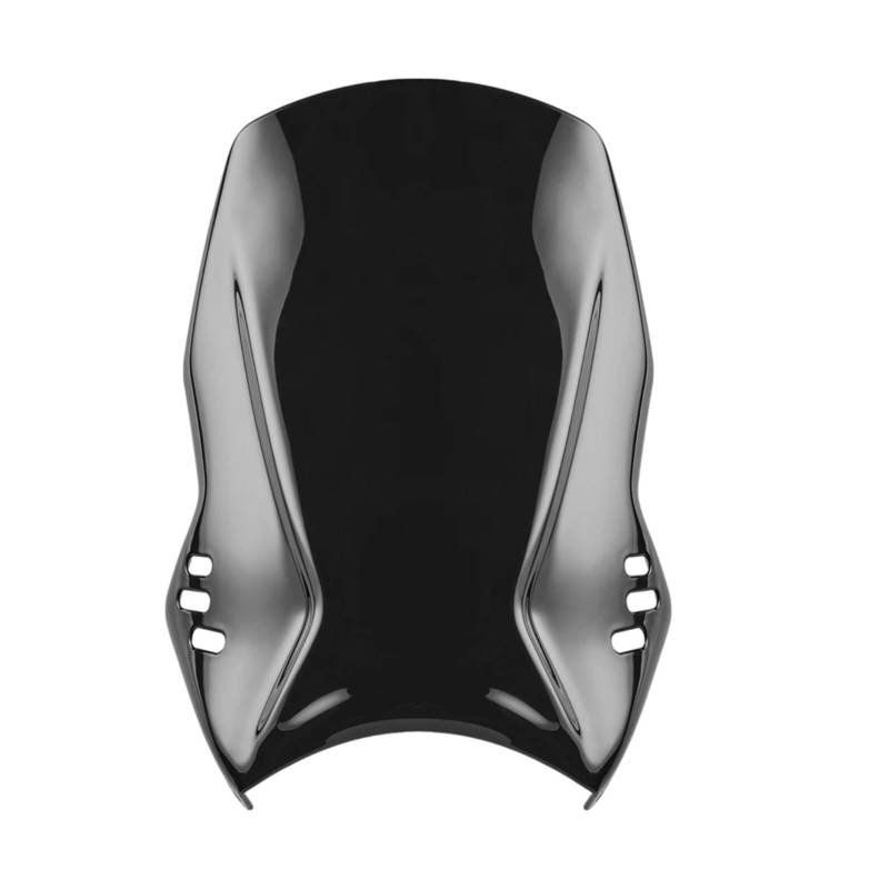 NNJIEUPO Motorrad Windschutzscheibe Kompatibel Mit Yamaha Für XSR900 2022–2024 Windschutzscheibe Windschutz Luftabweiser Motorrad Frontscheibe Windzubehör(Black) von NNJIEUPO