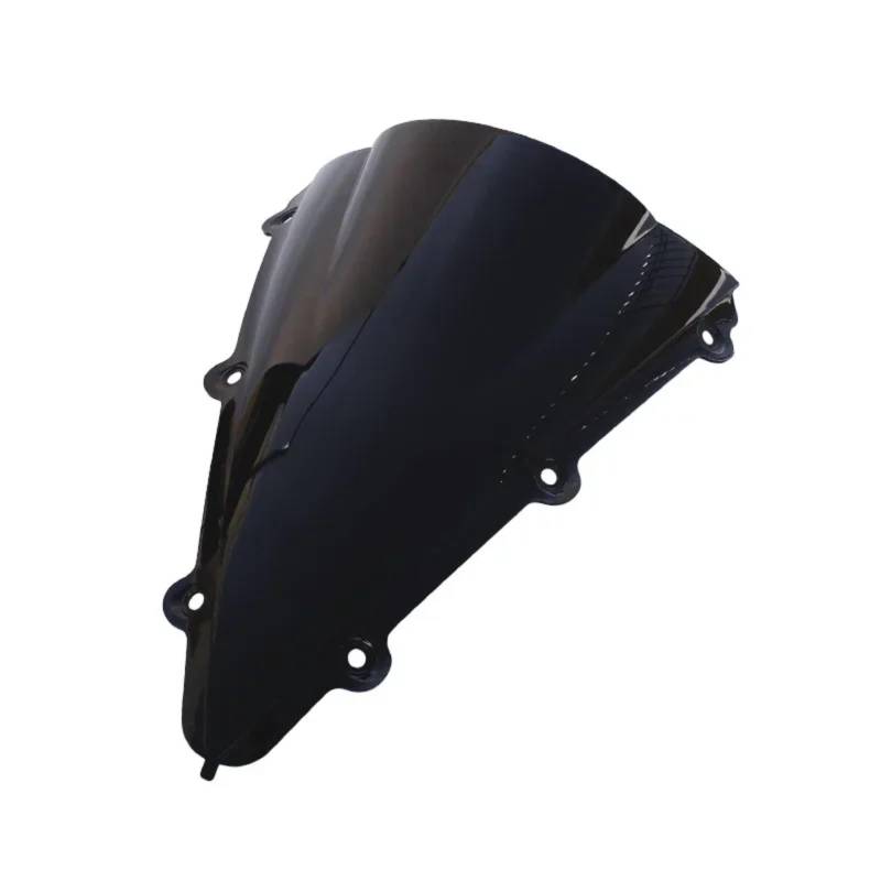 NNJIEUPO Motorrad Windschutzscheibe Kompatibel Mit Yamaha Für YZF1000 Für YZF-R1 2004 2005 2006 Teile Motorrad-Windschutzscheiben-Spoiler-Windschutzscheiben-Luft-Windabweiser(Black) von NNJIEUPO