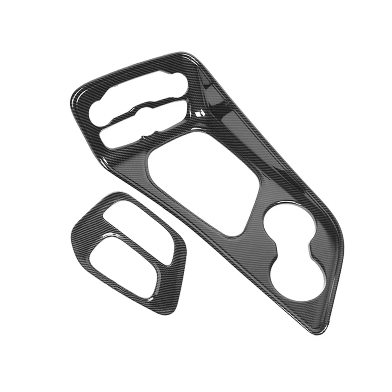 NNJIEUPO Navigationsleistenabdeckung Kompatibel Mit Dodge Für Challenger 2015 2016 2017 2018 2019 2020 2021 2022 1 Stück 2 Stück Mittelkonsole Schalttafel Innenausstattung(Style A and B) von NNJIEUPO