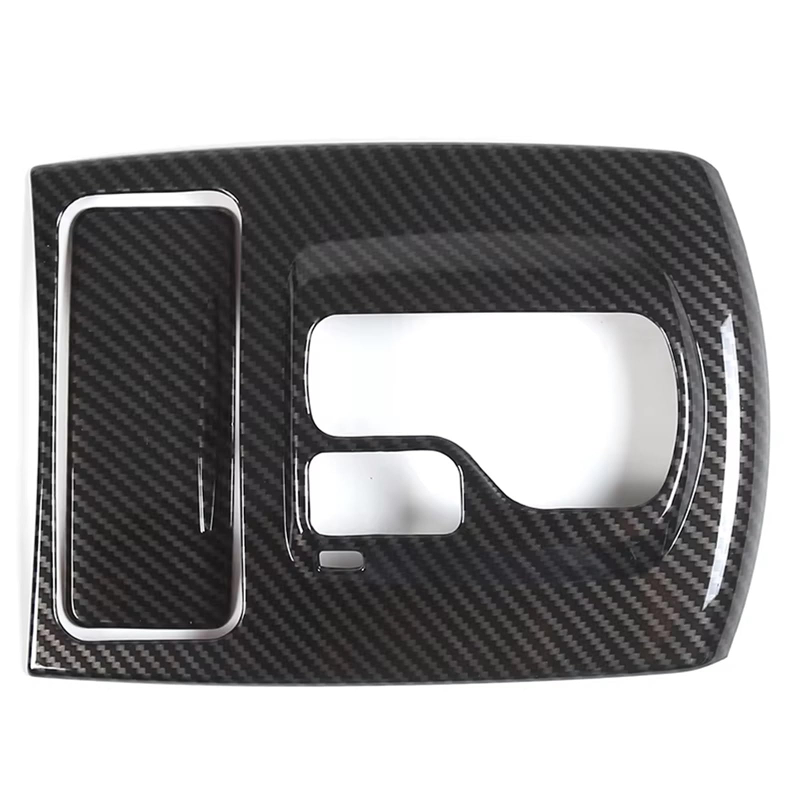 NNJIEUPO Navigationsleistenabdeckung Kompatibel Mit Infiniti Für G25 G37 2009–2013 ABS-Auto-Mittelkonsole Schalttafel-Abdeckung Zieraufkleber Innenzubehör(Carbon Fiber) von NNJIEUPO