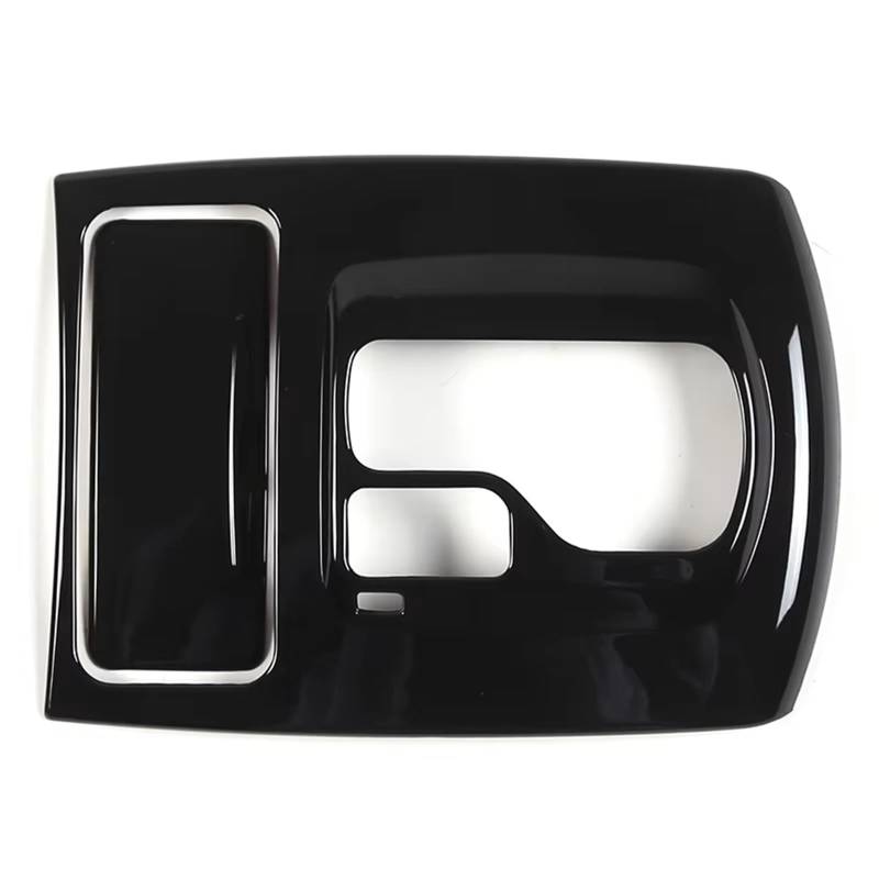NNJIEUPO Navigationsleistenabdeckung Kompatibel Mit Infiniti Für G25 G37 2009–2013 ABS-Auto-Mittelkonsole Schalttafel-Abdeckung Zieraufkleber Innenzubehör(Glossy Black) von NNJIEUPO