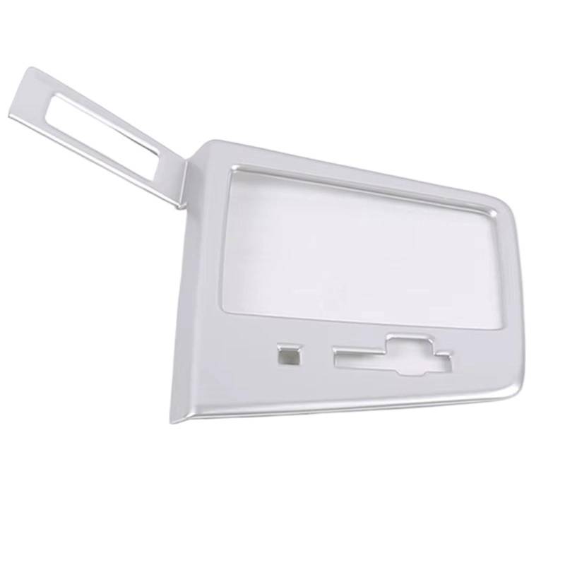 NNJIEUPO Navigationsleistenabdeckung Kompatibel Mit Q3 2019 LHD Mittelkonsole Schalttafel Dekoration Abdeckung Trim Aufkleber ABS Car Styling Mittelkonsole Dekorative Shell Aufkleber(Silver) von NNJIEUPO