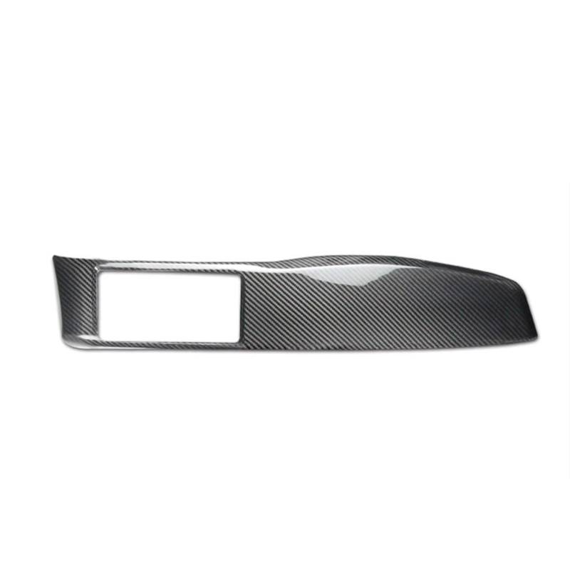 NNJIEUPO Navigationsleistenabdeckung Kompatibel Mit Subaru Für BRZ 2013 2014 2015 2016 2017 2018 2019 2020 1 Stück Armaturenbrett-Panel-Abdeckung Frontplatten-Aufkleberrahmen(Black) von NNJIEUPO