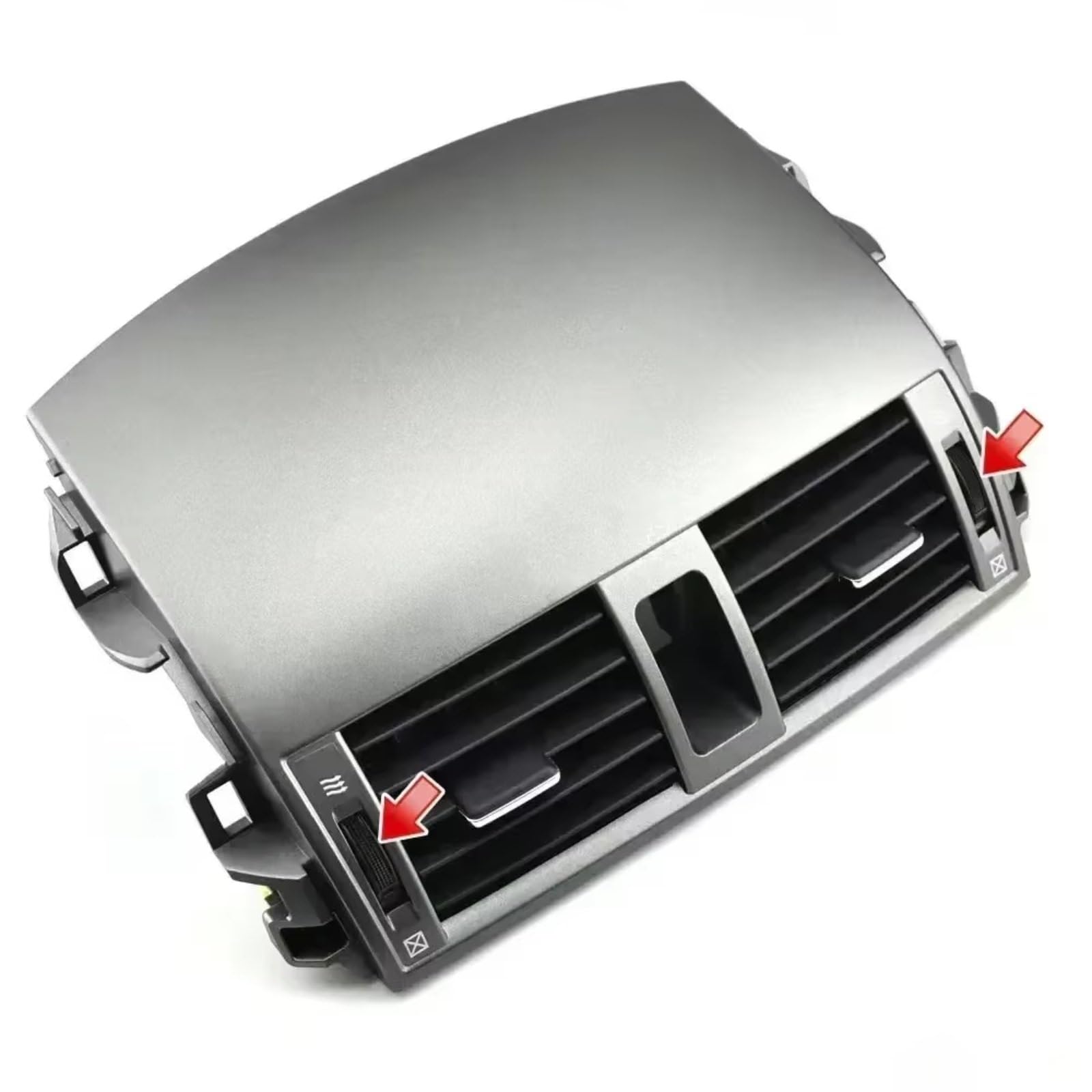 NNJIEUPO Navigationsleistenabdeckung Kompatibel Mit Toyota Für Corolla 2008 2009 2010 2011 2012 2013 1 Stück Linkes Center Outlet Air Cover Panel Zubehör 55670-02163(High) von NNJIEUPO