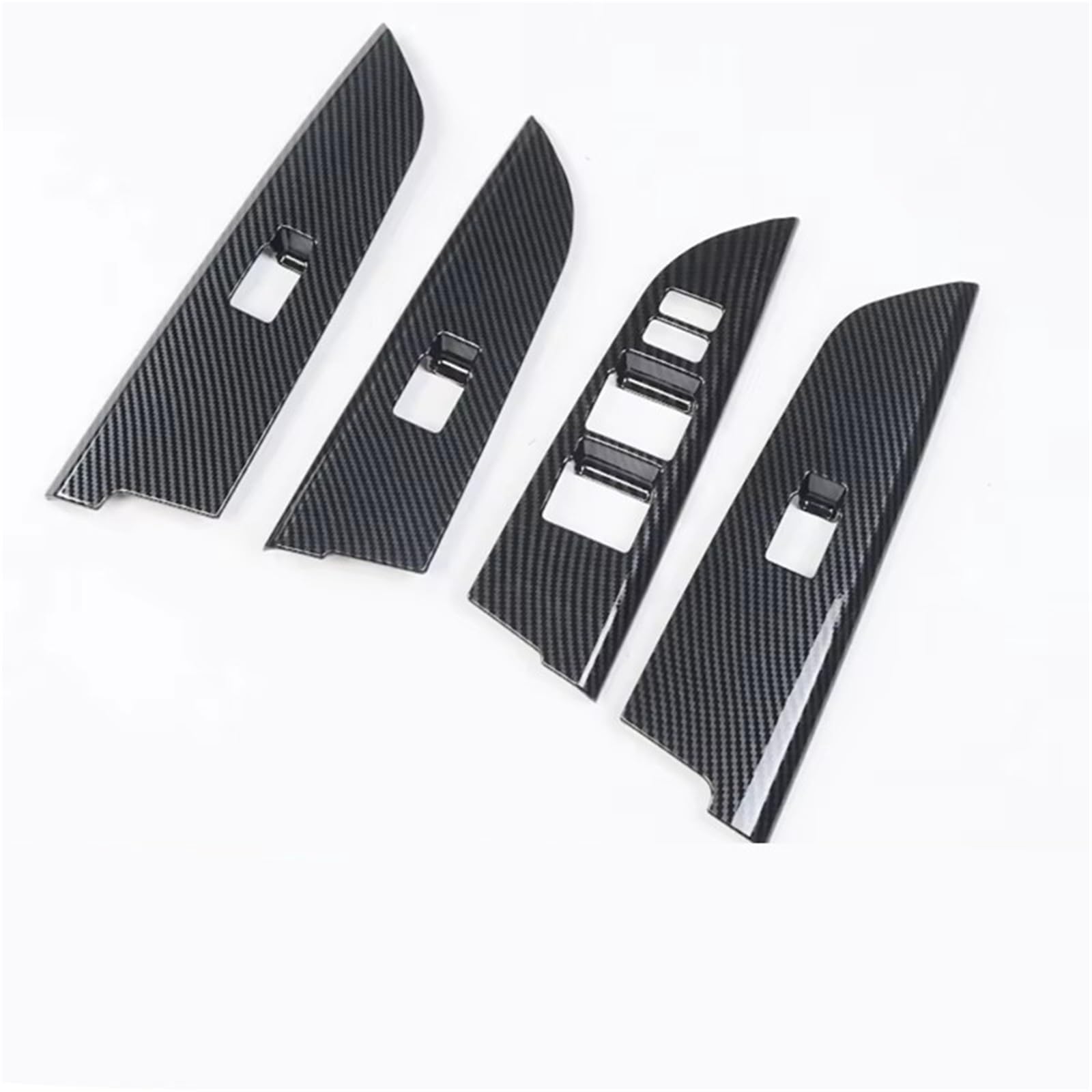 NNJIEUPO Navigationsleistenabdeckung Kompatibel Mit Toyota Für Land Für Cruiser 200 2008 2009 2010 2011 2012 2013 2014 2015 2016 2017 2018 2019 2020 2021 3-teilige Konsolenornamente(Button Panel) von NNJIEUPO