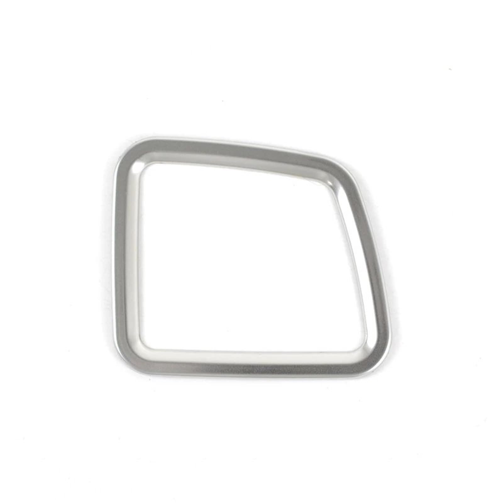 NNJIEUPO Navigationsleistenabdeckung Kompatibel Mit X5 F15 X6 F16 2015–2018 Auto-Mittelkonsole Schaltknauf Verstauen Aufräumen Aufbewahrungsbox Rahmen Schalthebel Carbon-Muster(Silver) von NNJIEUPO